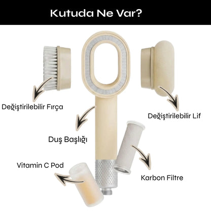Mizufy Filtreli Duş Başlığı