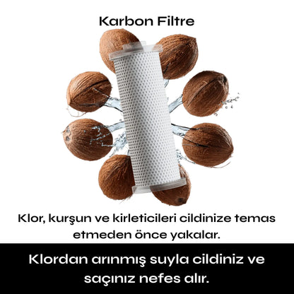 Mizufy Filtreli Duş Başlığı